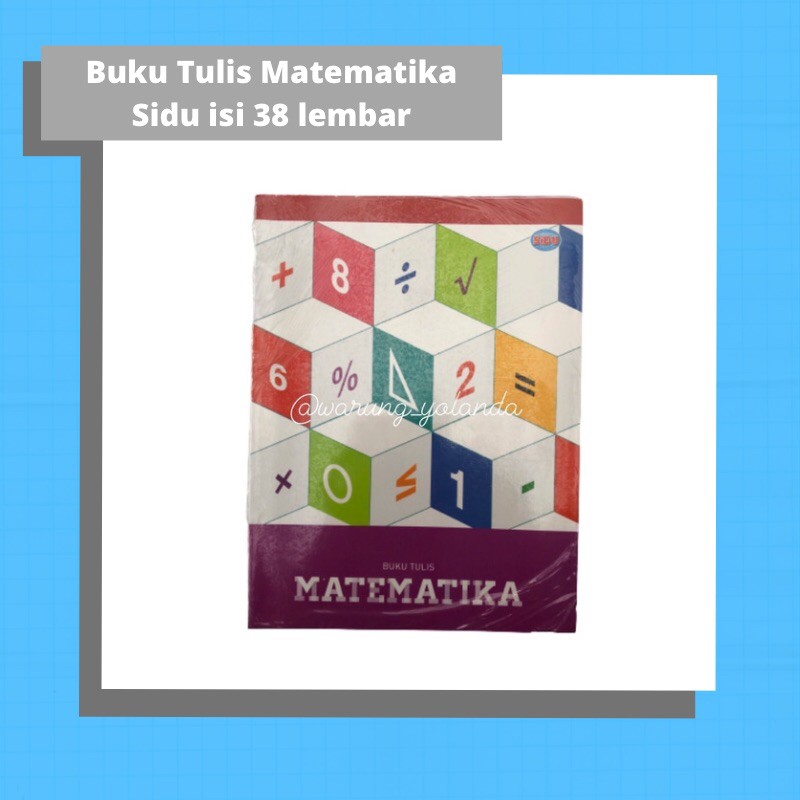 

Buku Tulis Matematika Sinar Dunia