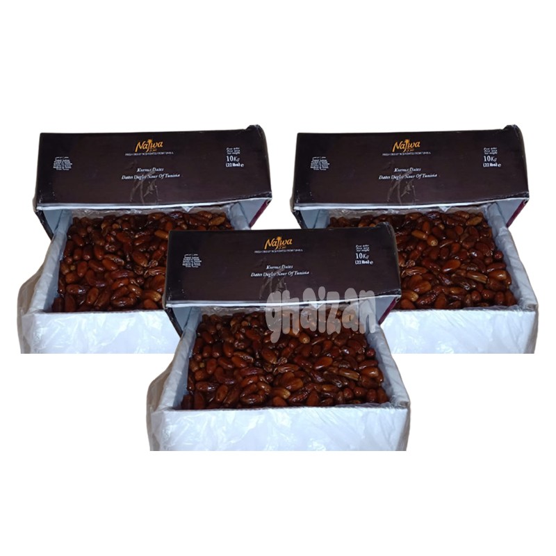 

[ COD ] Kurma Najwa 1 Kg ( Repacking ) / Kurma Tangkai Tunisia Madu 1 Kg / Kurma Deglet Nour