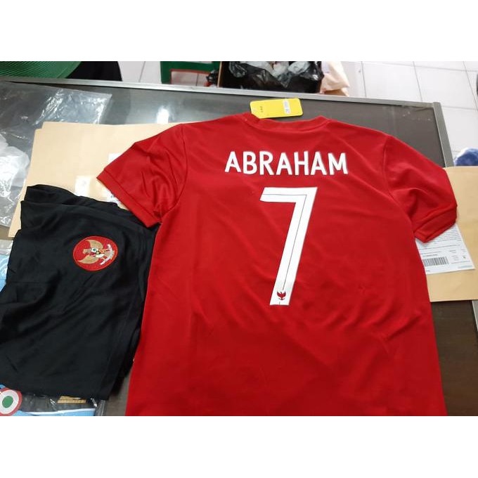 Hot Produk Jersey Bola Kids Anak Training Timnas Indonesia 2020 + Nameset Tbk