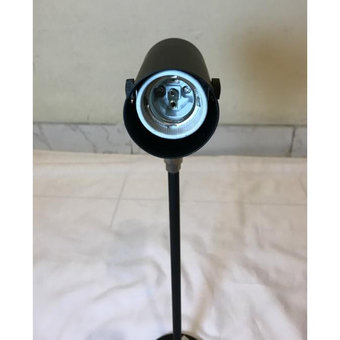 FITTING SOROT / KAP LAMPU SOROT TIANG (FS 002) - HITAM