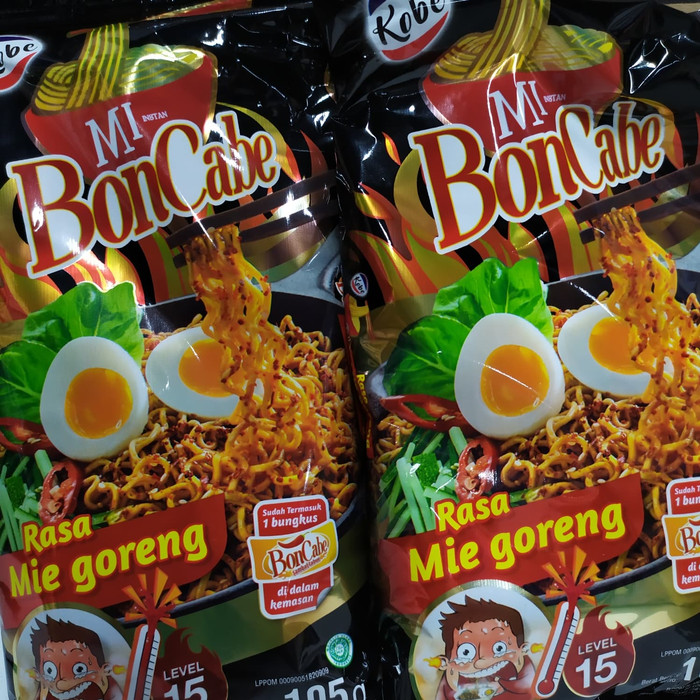 

Kobe Mi Bon Cabe Rasa Mi Goreng Level 15 | 105gram