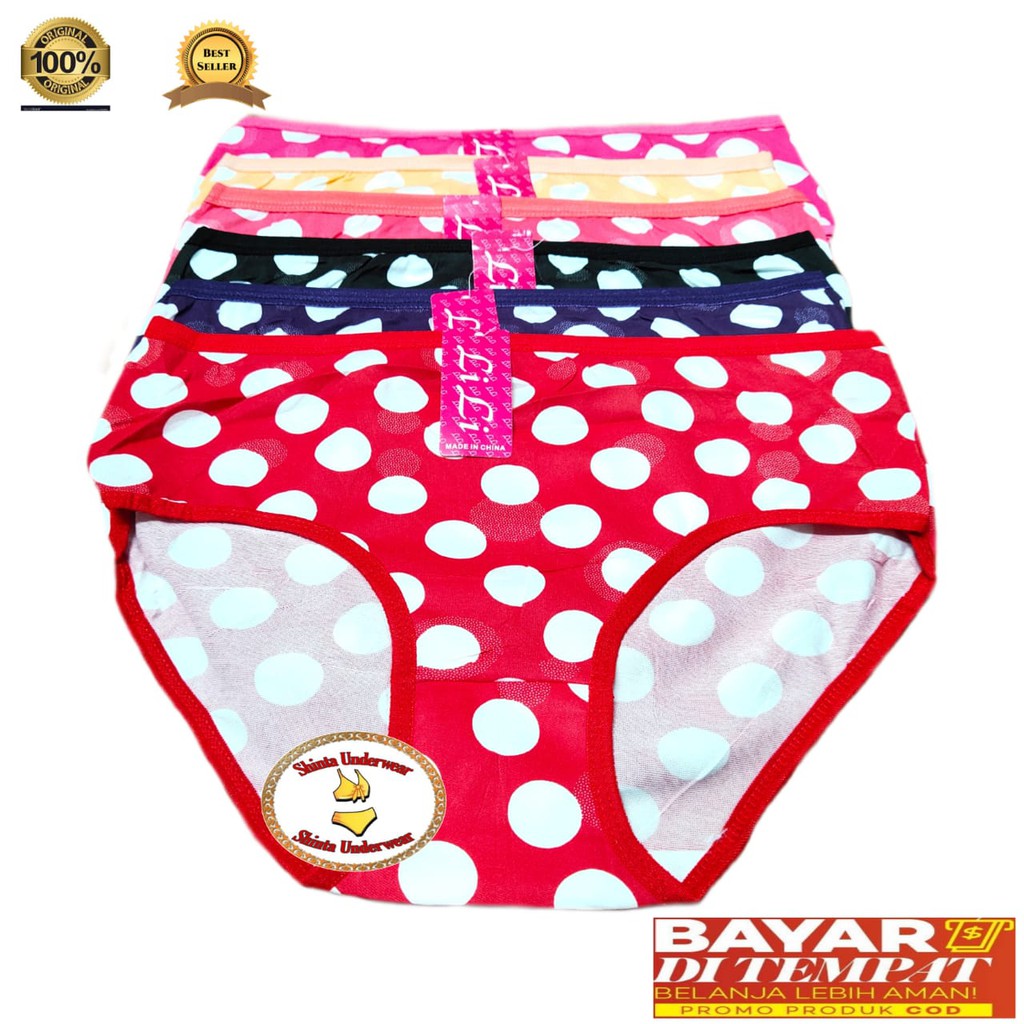 CD Wanita Dewasa/CD Wanita Motif Polkadot/CD Lili  Dewasa