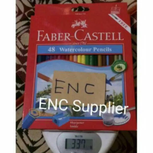 

SFY FABERCASTELL 48W PENSIL 48 WARNA WATER COLOUR FABER CASTELL PANJAN YHJTY54654