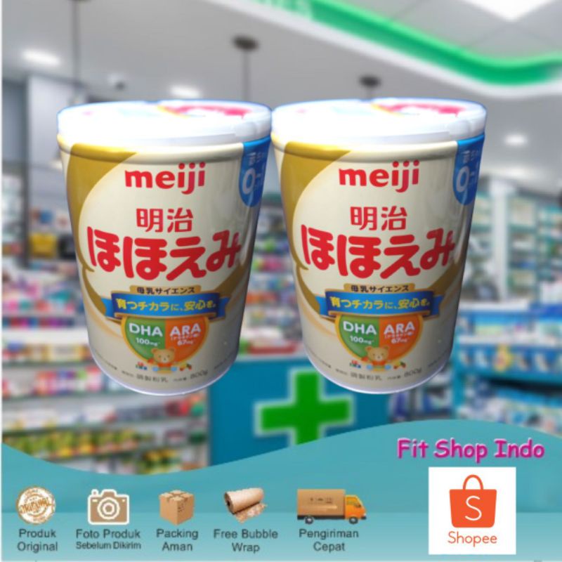 Meiji Hohoemi(Susu Anak 0-1Tahun) Susu JEPANG Asli(Kaleng Penyok)