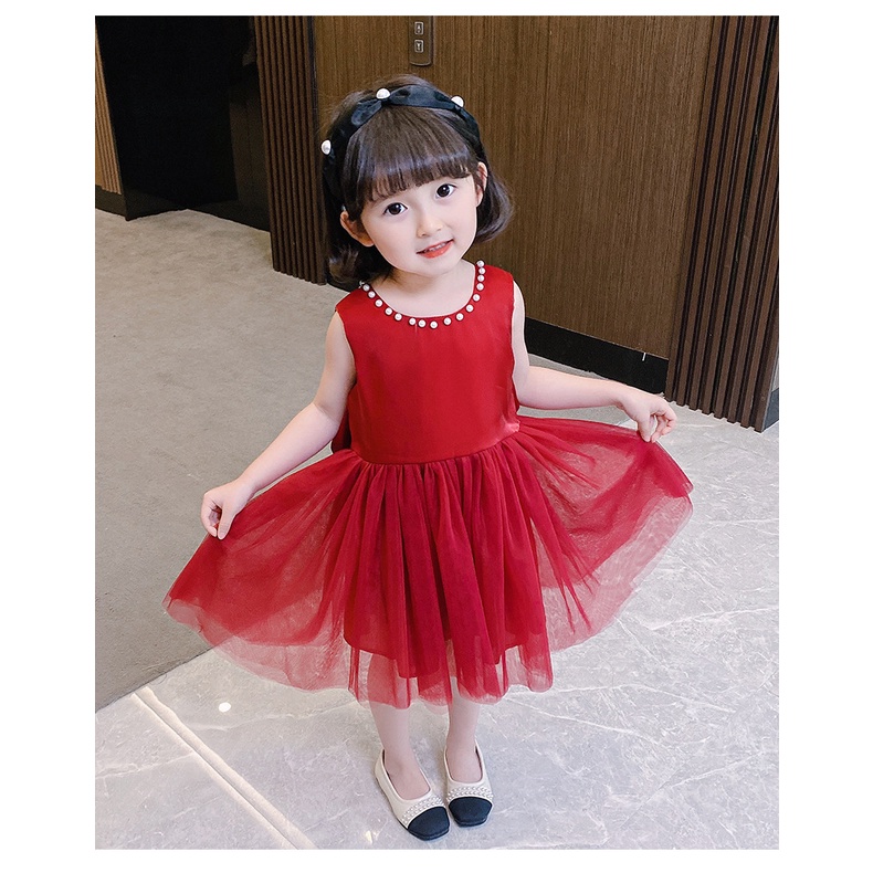 Baju Pesta Anak Perempuan Dress Pesta Ulang Tahun Anak Import