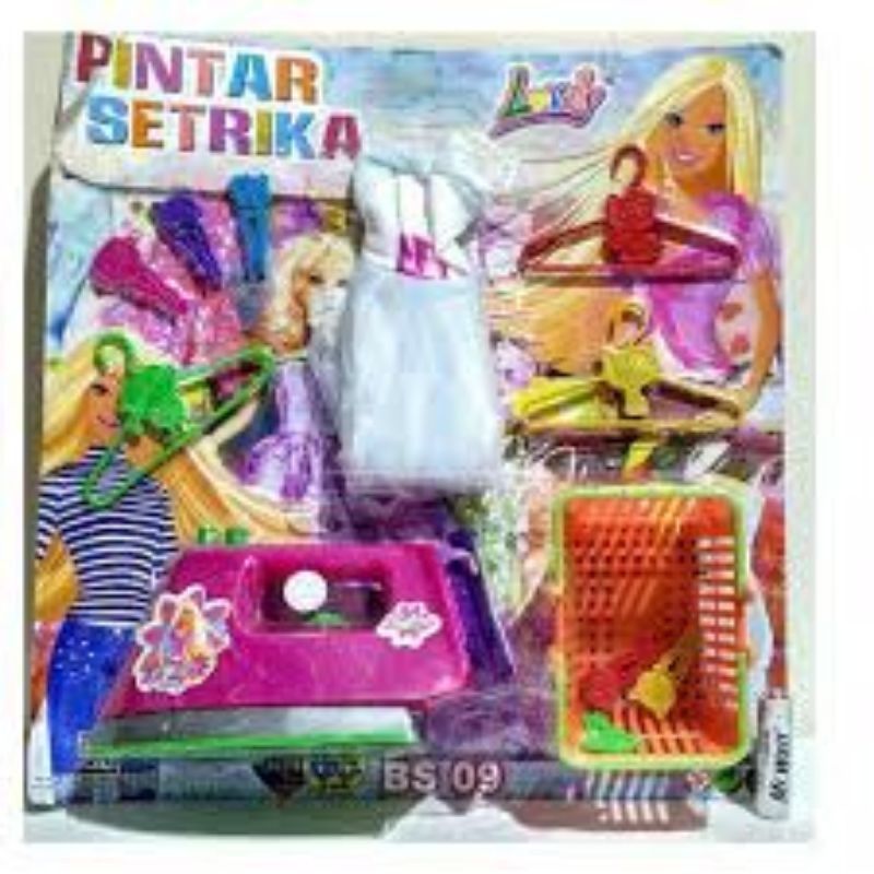 MAINAN SETRIKA MAINAN SETRIKAAN MAINAN GOSOKAN BAJU MAINAN SET PINTAR SETRIKA