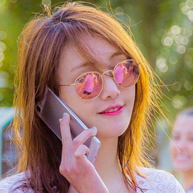 rowling(14-1)Kacamata Hitam  sunglasses dengan Frame Lensa Logam Unisex Kacamata Fashion