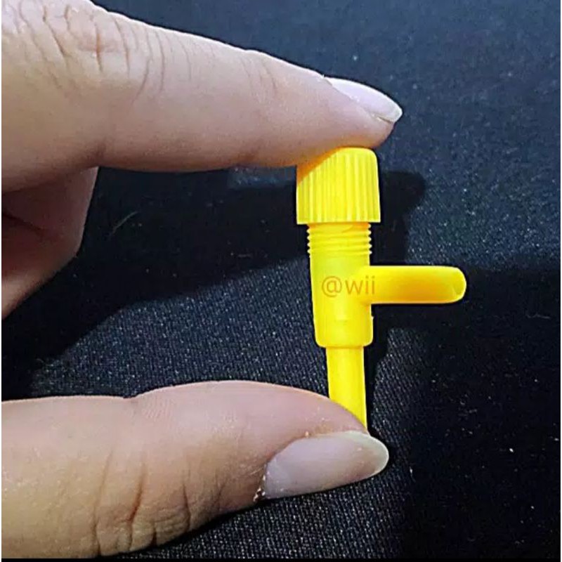 kran aerator atau kran co2 diy