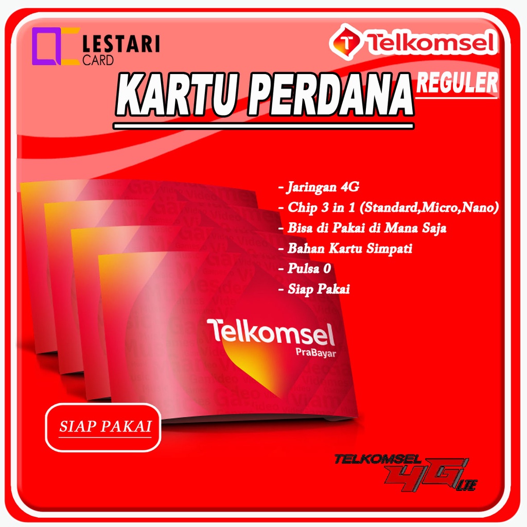 Kartu Perdana Reguler