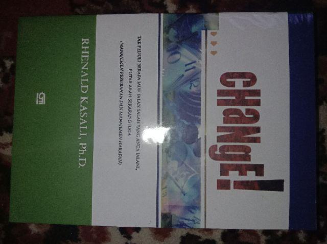 Jual Buku Change Manajemen Perubahan Dan Manajemen Harapan Rhenald Kasali Shopee Indonesia