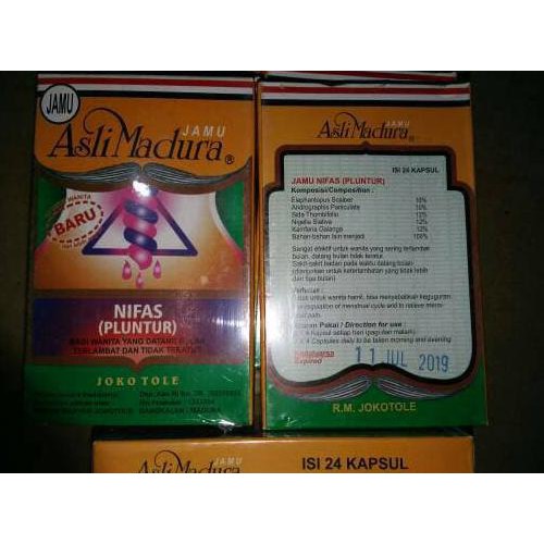 jamu Nifas Pluntur - kapsul 24