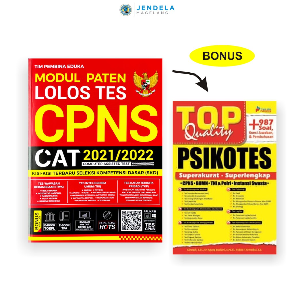 Modul Paten Lolos Tes CPNS CAT 2021-2022