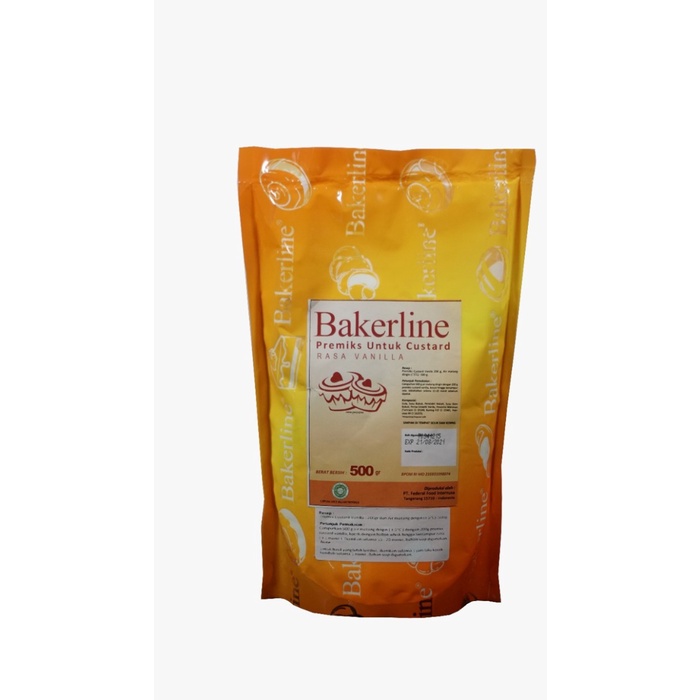 

Bakerline Custart Vanilla 500gr