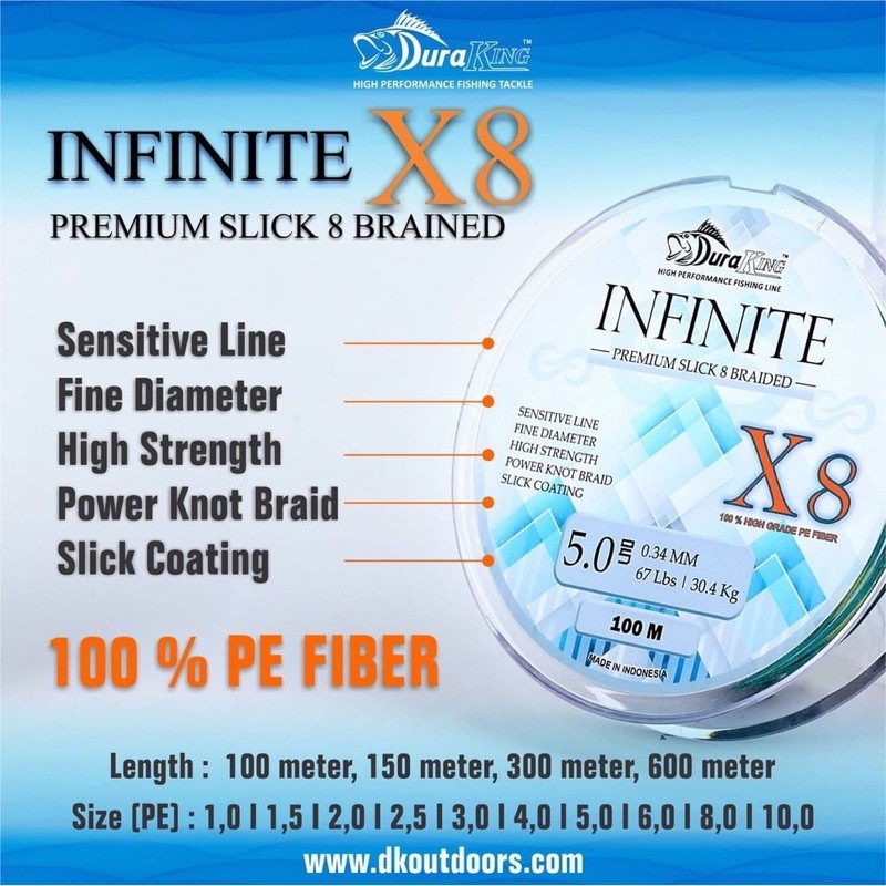 PE DURAKING INFINITE X8 conecting