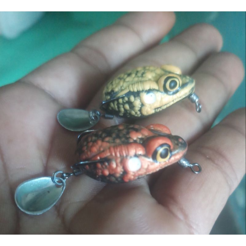 soft frog percil 3d mini 2,5cm berat 3grm