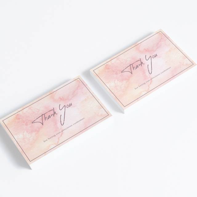 

Thank You Card / Thanks Card / Kartu Ucapan