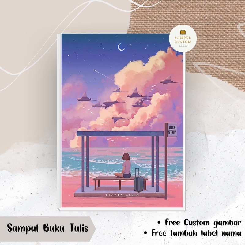 

( HARGA 1 LEMBAR MIN ORDER 5 LEMBAR ) SAMPUL BUKU CUSTOM