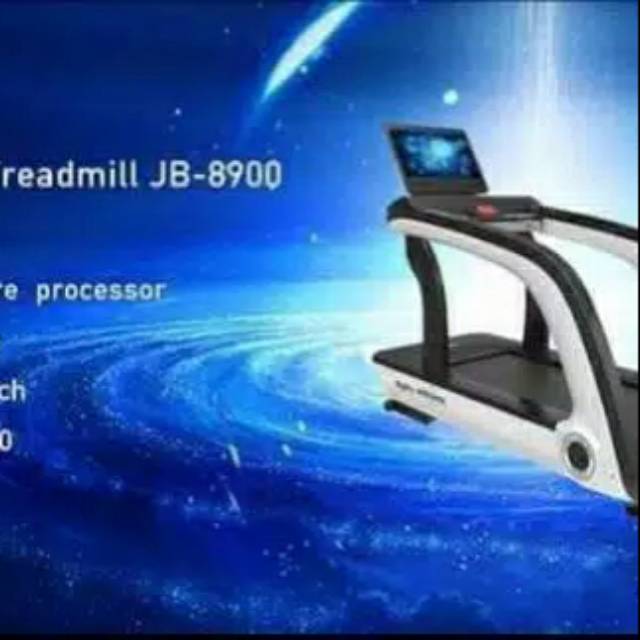 Alat fitness treadmill comercial body strong by IDACHI/ JB 8900 (8900L)
