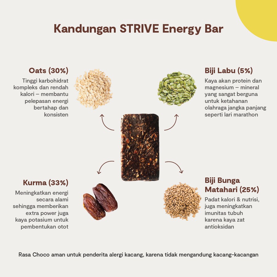 Strive Energy bar 40g