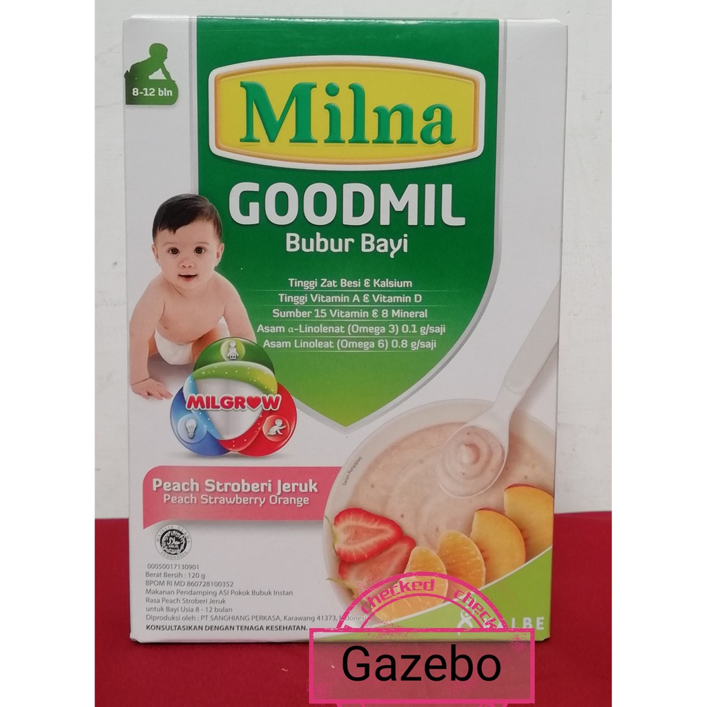 Goodmil Bubur Bayi 8 120 Gr