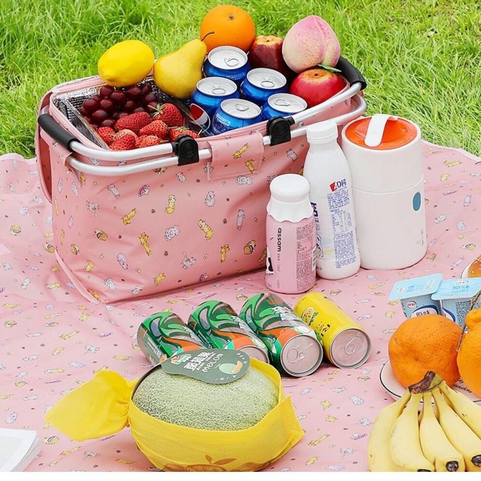 Get Product Tas piknik Keranjang Piknik Tas Makanan cooler bag 22liter Tas bekal