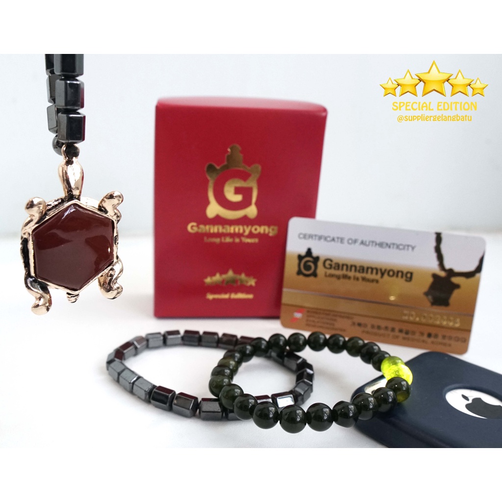 BLACK JADE GANNAMYONG SPECIAL KURA PARDALIS GOLD BERSERTIFIKAT KTP