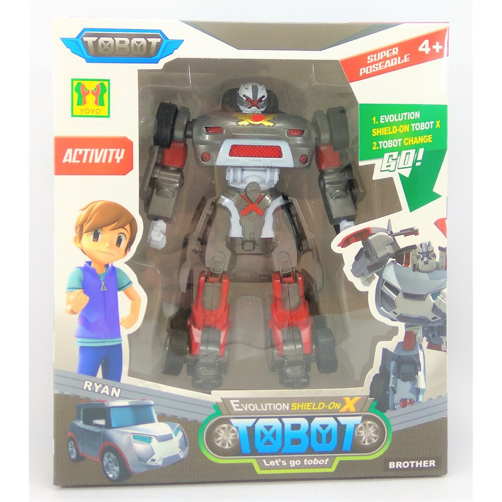 Mainan Tobot Evolution X With Sound