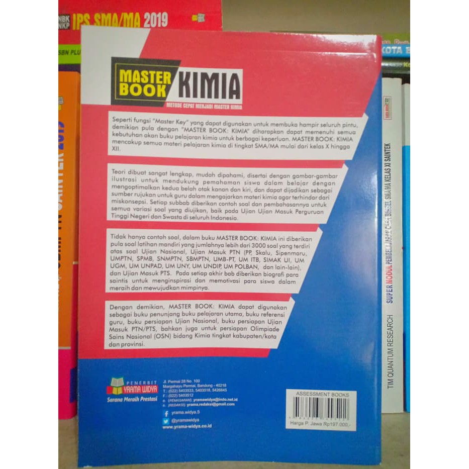 Soal Sma Master Book Kimia Sma Ma Shopee Indonesia
