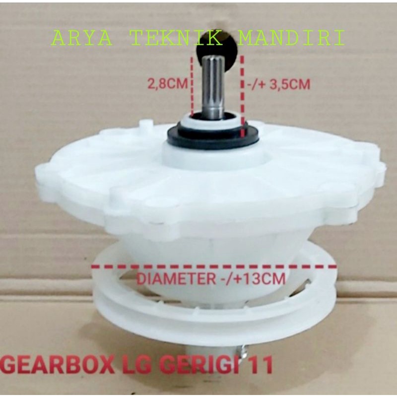 Gearbox Mesin Cuci LG 2 Tabung uk 16Kg