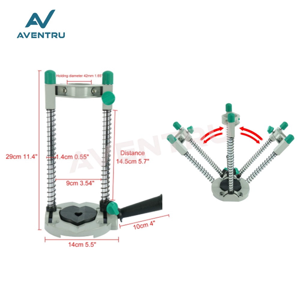 Stand Bor Portable Mesin Bor Drill Holder Dudukan Mesin Bor Tangan