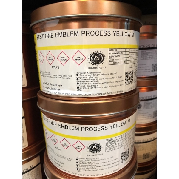 

Tinta Cetak , Cemani Toka , Best One Emblem Process Yellow M