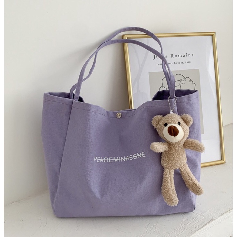 SG1851 tote bag import free boneka tas wanita