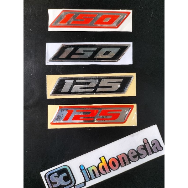 EMBLEM TIMBUL 3D 150 & 125