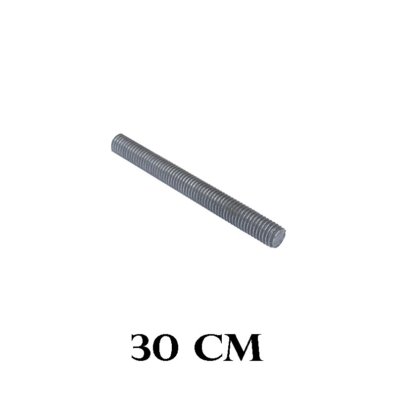 EELIC BED-M8X30 BESI DRAT BAUT ULIR DIAMETER 8 MM X PANJANG 30 CM COCOK UNTUK PERAKITAN MESIN DIY