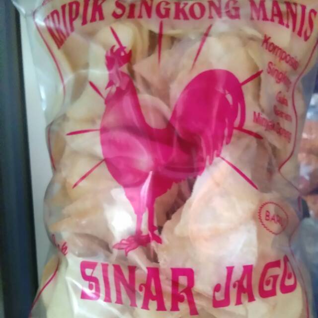 

Keripik singkong sinar jago 500 g