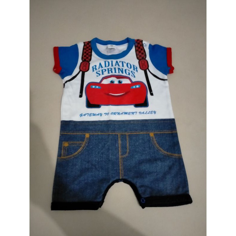 Preloved Romper Disney Baby Preloved Jumper Cars Disney Baby Preloved Bodysuit Cars Disney Kids