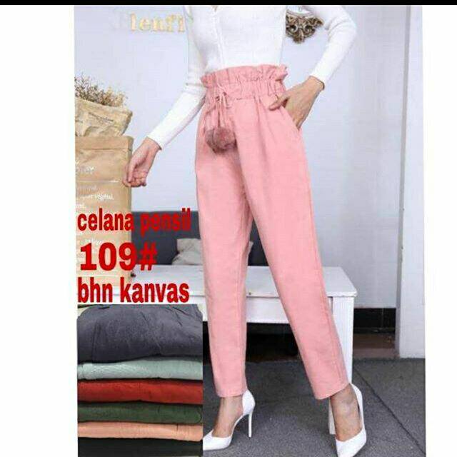Celana High waist import Shopee Indonesia Celana High waist import Shopee Indonesia