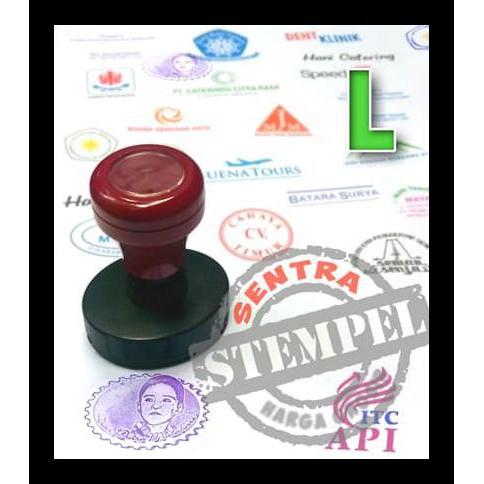 

Murmer Stempel 1 Warna - Large L - Tanpa Bantalan Keren