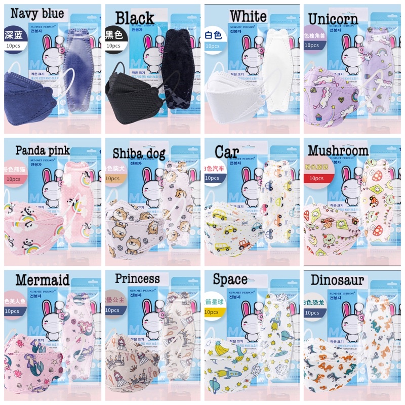 MASKER ANAK KF94 SUMMIT PERSON