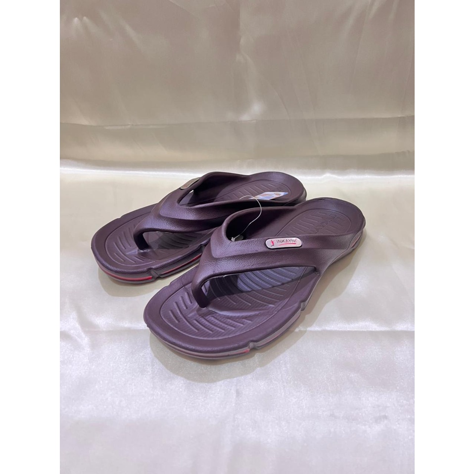 YK6052 Sandal Jepit Karet Pria Dewasa / Sandal Karet Merek Inkayni Ukuran 39-44