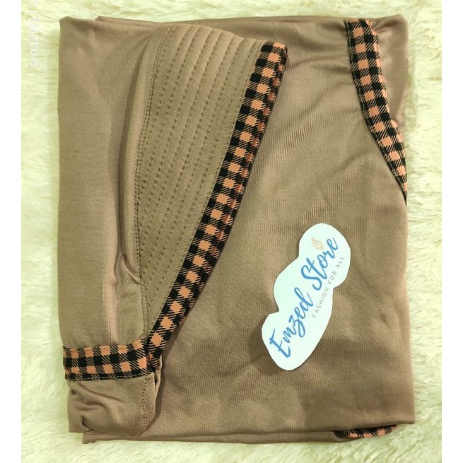 [COD] Termurah -  Jilbab Instan Serut Kotak | Hijab Serut Inayah Jilbab Jersi Serut Jersey Jumbo-Coksu