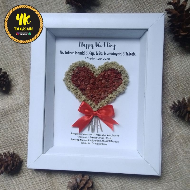 

Edelwis in Frame / Edelwis / Kado Unik / Kado Murah / Kado Mewah