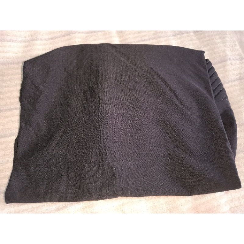 Hijab Sport | Jilbab Kerudung Instan Sporty | Olahraga volly Gym Lari Renang | hijab Jersey premium-Abu tua