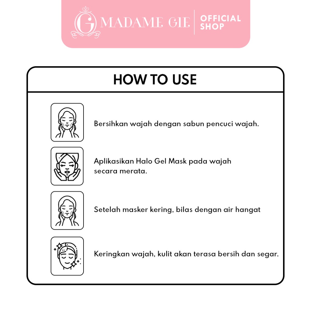 ⭐️ Beauty Expert ⭐️ Madame Gie Jelly Mask - Masker Jelly