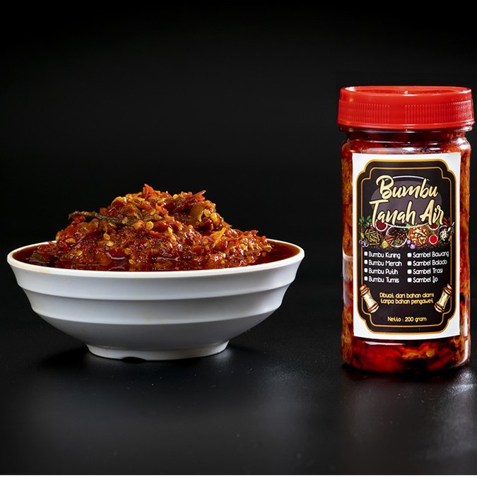 

Sambal Bawang Botol 200 gram Tanah Air