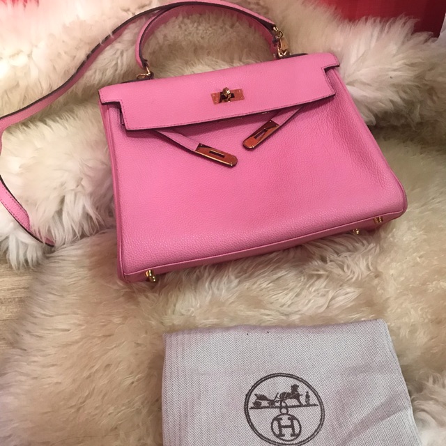 Tas H Kelly Bag Mirror Quality Leather 1:1 in Good Condition