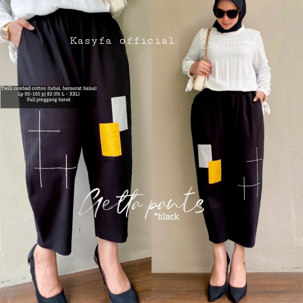 GETTA BAGGY KATUN TWILL WANITA