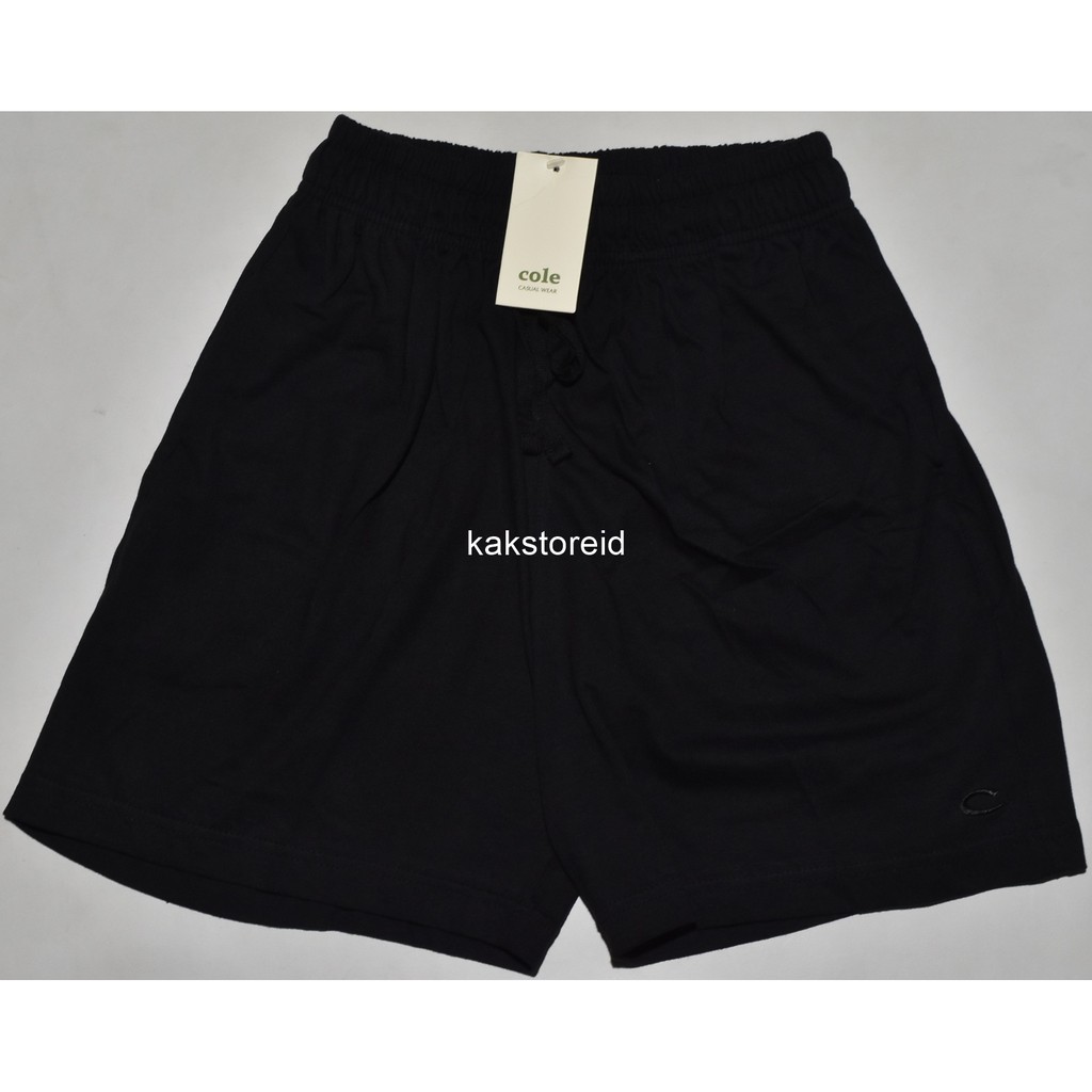  Celana  Pendek  Pria  COLE  Hitam CCP 04 ORIGINAL REAL 