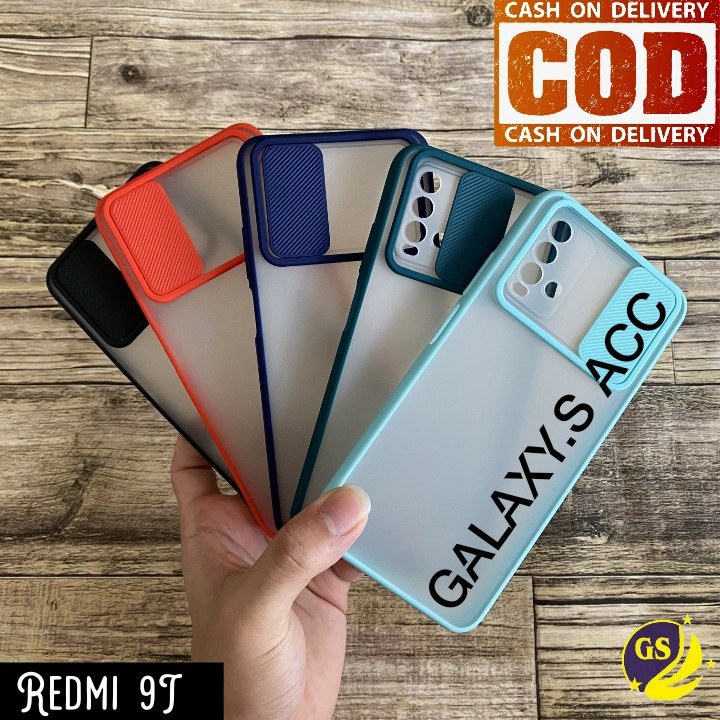 Xiaomi Redmi 9T 9C 9A 9 8 8A Pro Poco M3 Pro 5G Poco F3 Poco X3 NFC X3 Pro Mi 11 Lite Mi 10T PRO Slide Case Protection Camera Matte