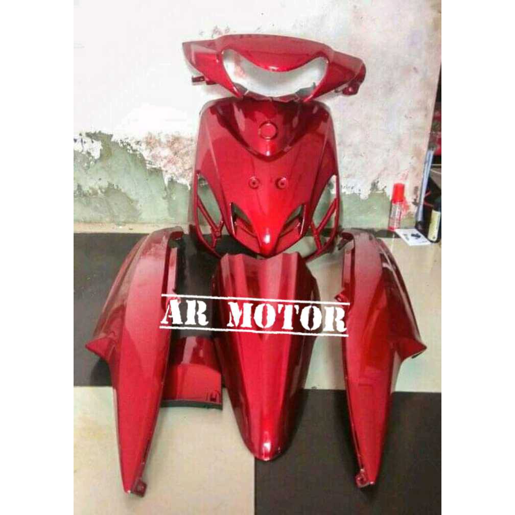 FULL BODY HALUS MIO SMILE MERAH MAROON